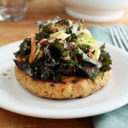 Kale Slaw and Veggie Patties - Recipe photo by nwseasonal