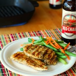 Grilled Lemon Chicken - Recipe photo by aducksoven