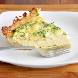 Potato Crusted Quiche - Recipe photo by lemonsavory