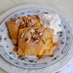 Pumpkin Ravioli - Recipe photo by KristinaVanni
