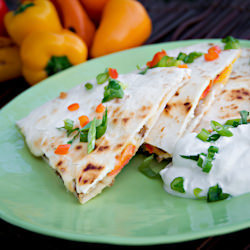 Duck Confit Quesadillas - Recipe photo by everydaysouthwest.com