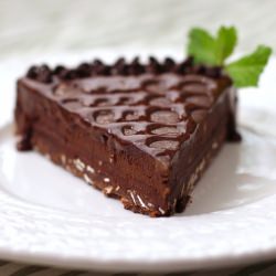 QUINTUPLE Chocolate Truffle Tart - Recipe photo by dessertswithbenefits