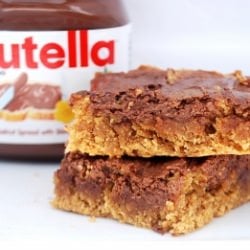 Peanut Butter Nutella Bars - Recipe photo by EveryCraving