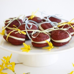 Red Velvet Whoopie Pies - Recipe photo by Ausra