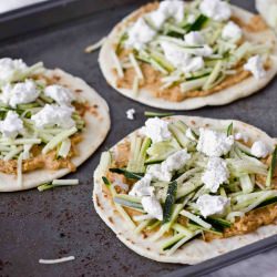 Goat Cheese & Zucchini - Recipe photo by thefigtree