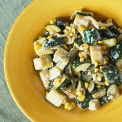 Calabacitas con Crema - Recipe photo by scratch to plate