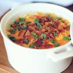 Loaded Mashed Potato Bake - Recipe photo by dashingdish