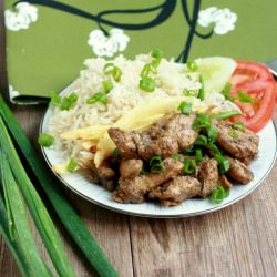 Chicken Lok Lak - Recipe photo by judyscakesandtreats