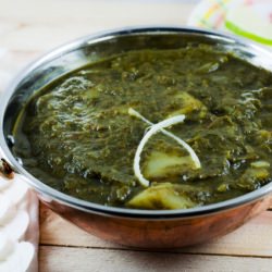 Potatoes in Spinach Gravy - Recipe photo by sailajasrecipes