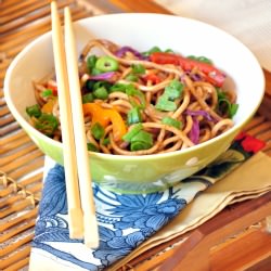 Black Pepper Noodles - Recipe photo by aquadaze