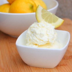Lemon Lime Ice Cream - Recipe photo by TheVietVegan