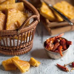 Chili Pepper Farinata - Recipe photo by lucullian
