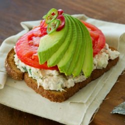 Open Face Chicken Salad Sandwich - Recipe photo by cristinaferrarecooks
