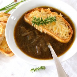 Irish Onion Soup - Recipe photo by Warm Snug Fat