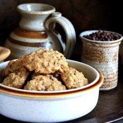 Banana Oatmeal Choco Chip Cookies - Recipe photo by Collaborativecurry