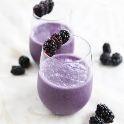Blackberry Smoothie - Recipe photo by sunnyvegan