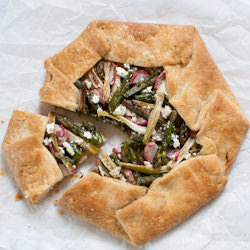 Spring Veggie Gallette - Recipe photo by ourapronstrings
