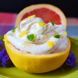 Frosted Grapefruit Coolers - Recipe photo by digintobooks