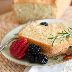 Rosemary Olive Oil Cake - Recipe photo by A Muse in The Kitchen