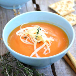 Cream of Carrot Soup - Recipe photo by Paz