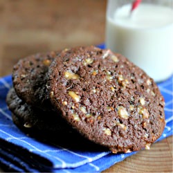 Chocolate Comfort Cookies - Recipe photo by myadventuresinthecountry