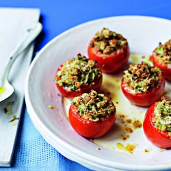 Stuffed Tomatoes With Gruyère - Recipe photo by foodrepublic