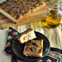 Za'atar Focaccia - Recipe photo by sayantani