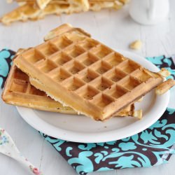 Belgium Waffles - Recipe photo by Happy Cook