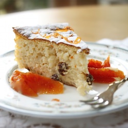 Vanilla and Blood Orange Rice Cake - Recipe photo by nutmegs seven