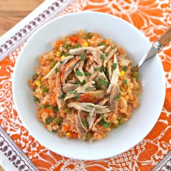 Mexican Arroz con Pollo - Recipe photo by toriavey