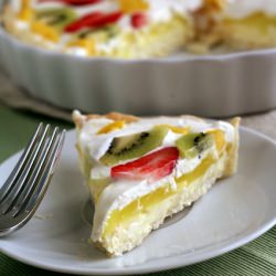 Layered Lemon Tart - Recipe photo by clockworklemon
