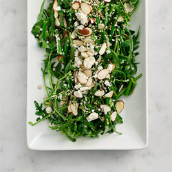 sesame & almond asparagus salad - Recipe photo by loveandlemons