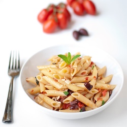summer pasta - Recipe photo by Agnese Gambini