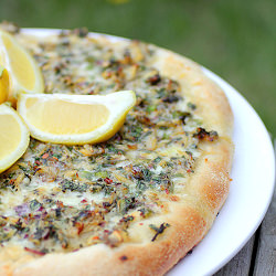 Clam Pizza - Recipe photo by Adventuress Heart