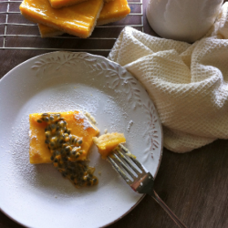 Passionfruit Bars - Recipe photo by oneteaspoonhomemade
