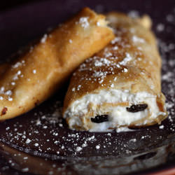 Crepes with Cheese and Raisins - Recipe photo by NatashasKitchen.com