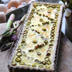 Japanese Knotweed Quiche - Recipe photo by kitchenvignettes