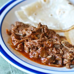 Red Chile Beef - Recipe photo by scratch to plate
