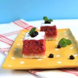 Coconut Berry Lemonade Bars - Recipe photo by Zoka
