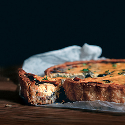 Wild Mushroom Tart - Recipe photo by bahbahgah