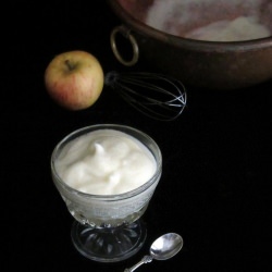 Apple Snow - Recipe photo by FoodThroughthePages