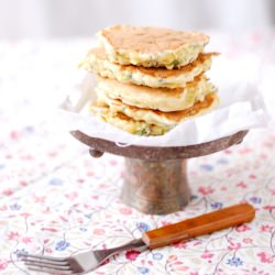 Pancakes with Acacia Flowers - Recipe photo by UnaZebrApois