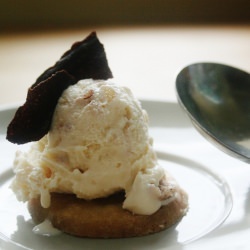 Apple Pie Ice Cream with Shortbread - Recipe photo by jessikafield