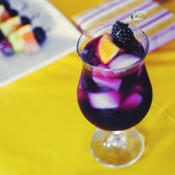 Red Merlot and Brandy Sangria - Recipe photo by thewifecookstoo
