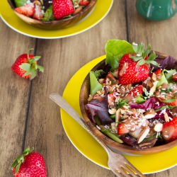 Spring Salad - Recipe photo by ohsheglows