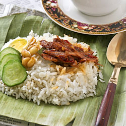 Nasi Lemak Bungkus - Recipe photo by rotinrice