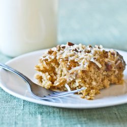 Grandma's Oatmeal Cake - Recipe photo by scratch to plate