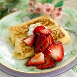 Cheese Blintzes & Palatschinke - Recipe photo by A Muse in The Kitchen