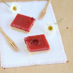 Cherry Preserves and Lemon Bars - Recipe photo by Technicolor Kitchen