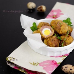 Meatballs w/ quail eggs - Recipe photo by ilgattogoloso